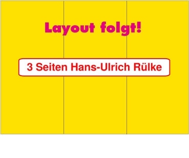 Preview: 3 Seiten Hans-Ulrich Rilke